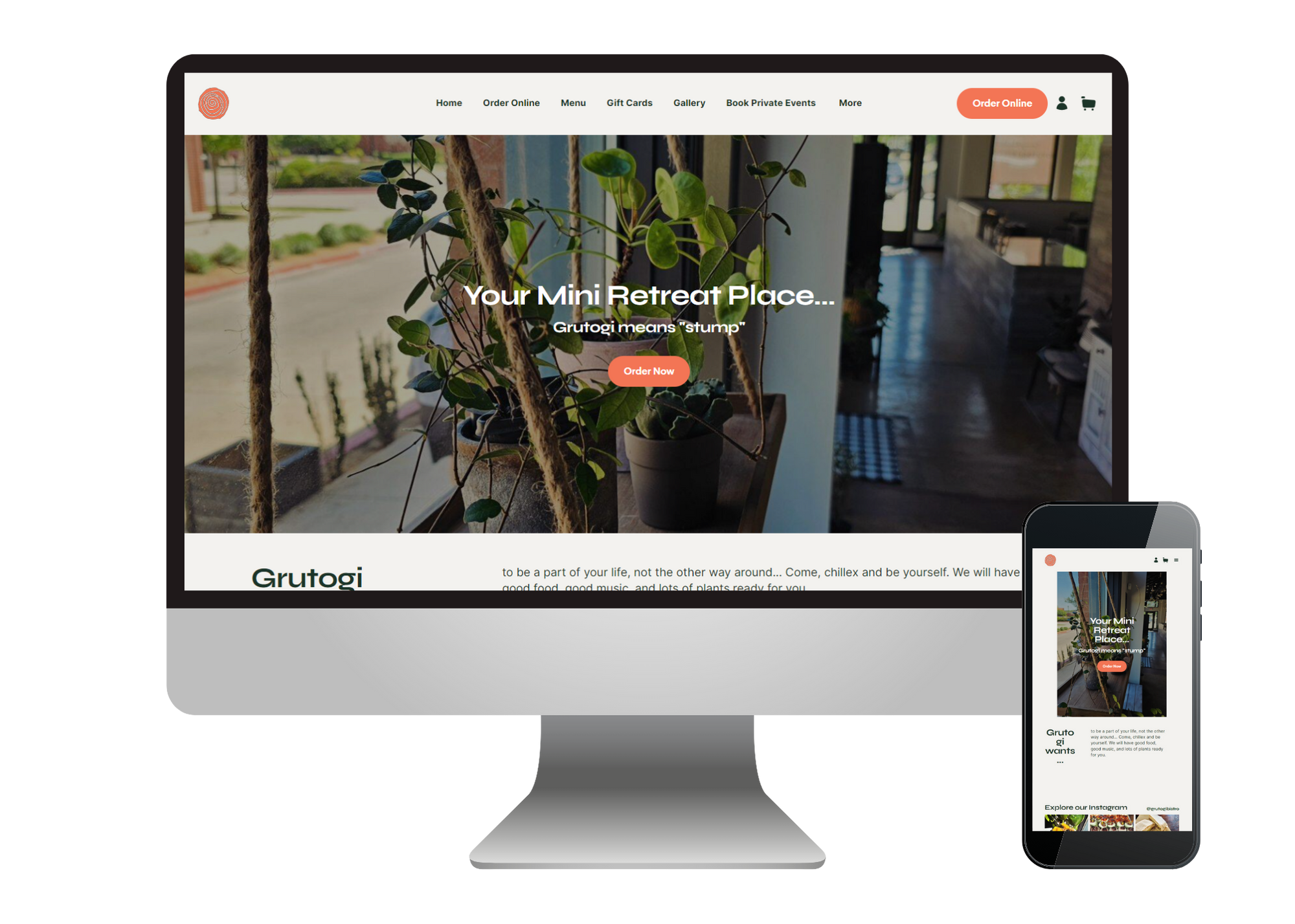 Grutogi Website Screenshot