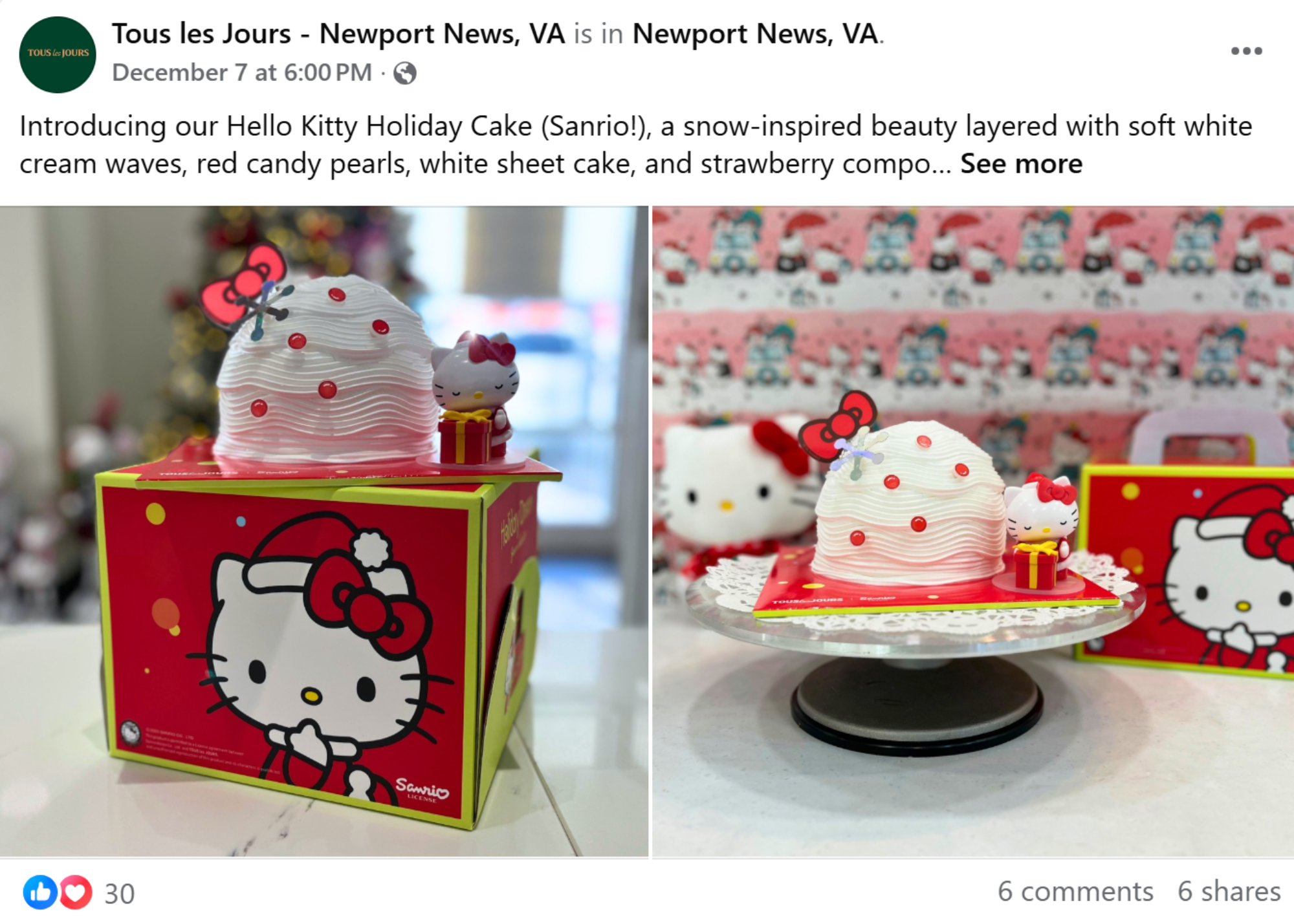 Tous les Jours Social Media